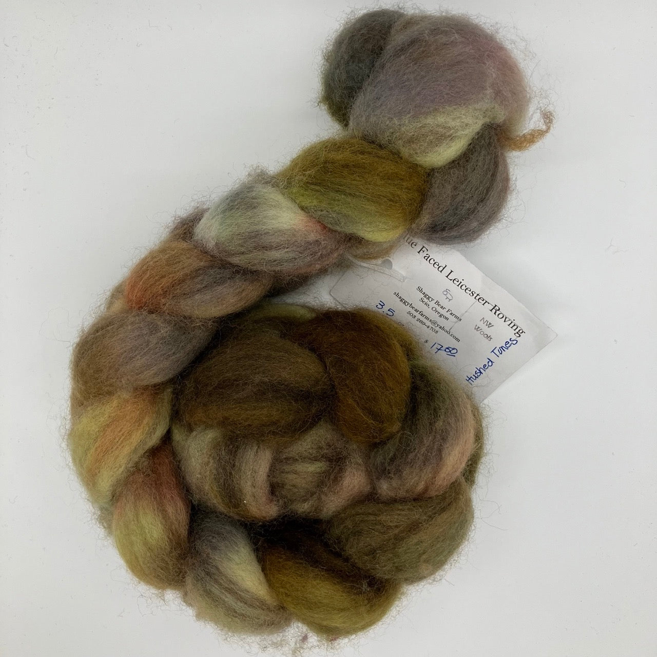 Shaggy Bear Farms Hand-Dyed Roving