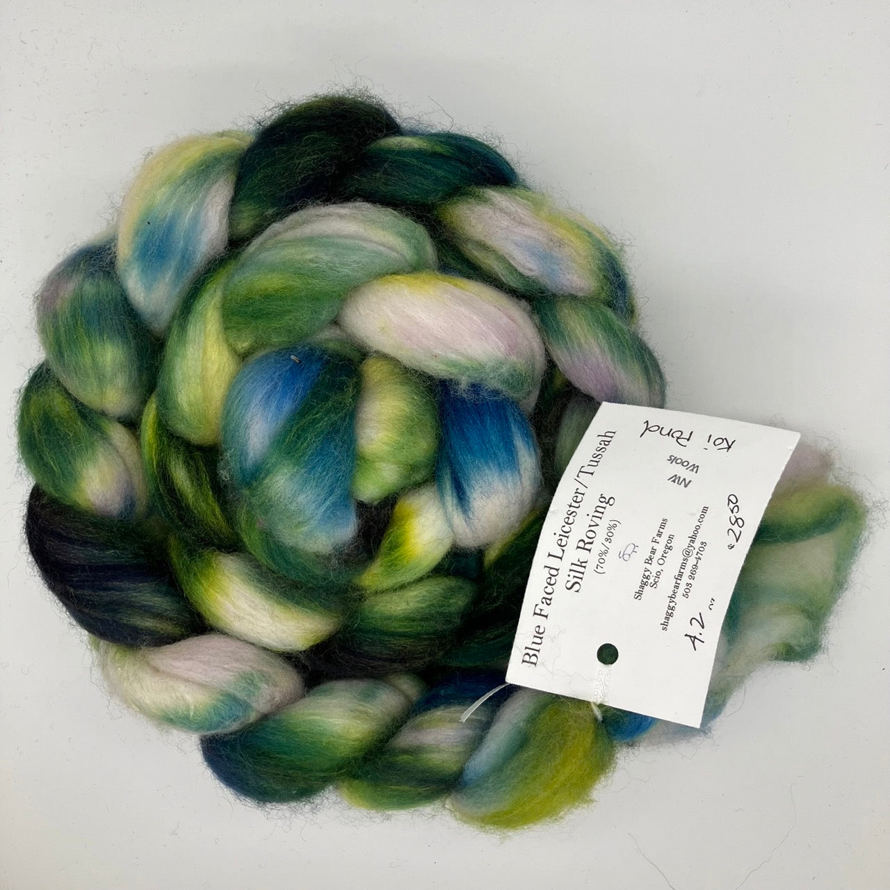 Shaggy Bear Farms Hand-Dyed Roving