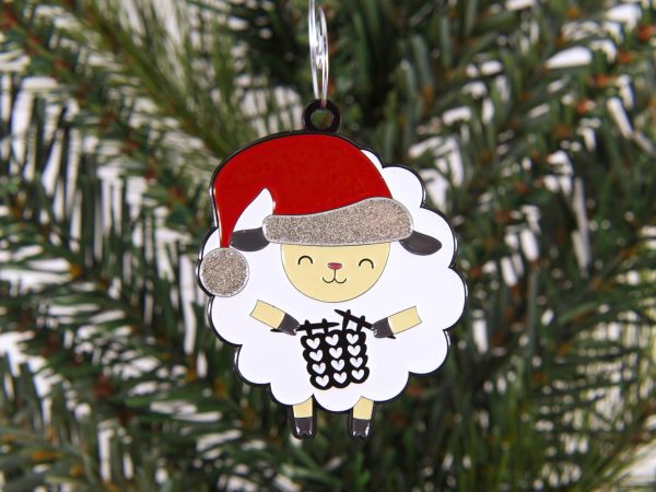 Fox and Pine Ornament