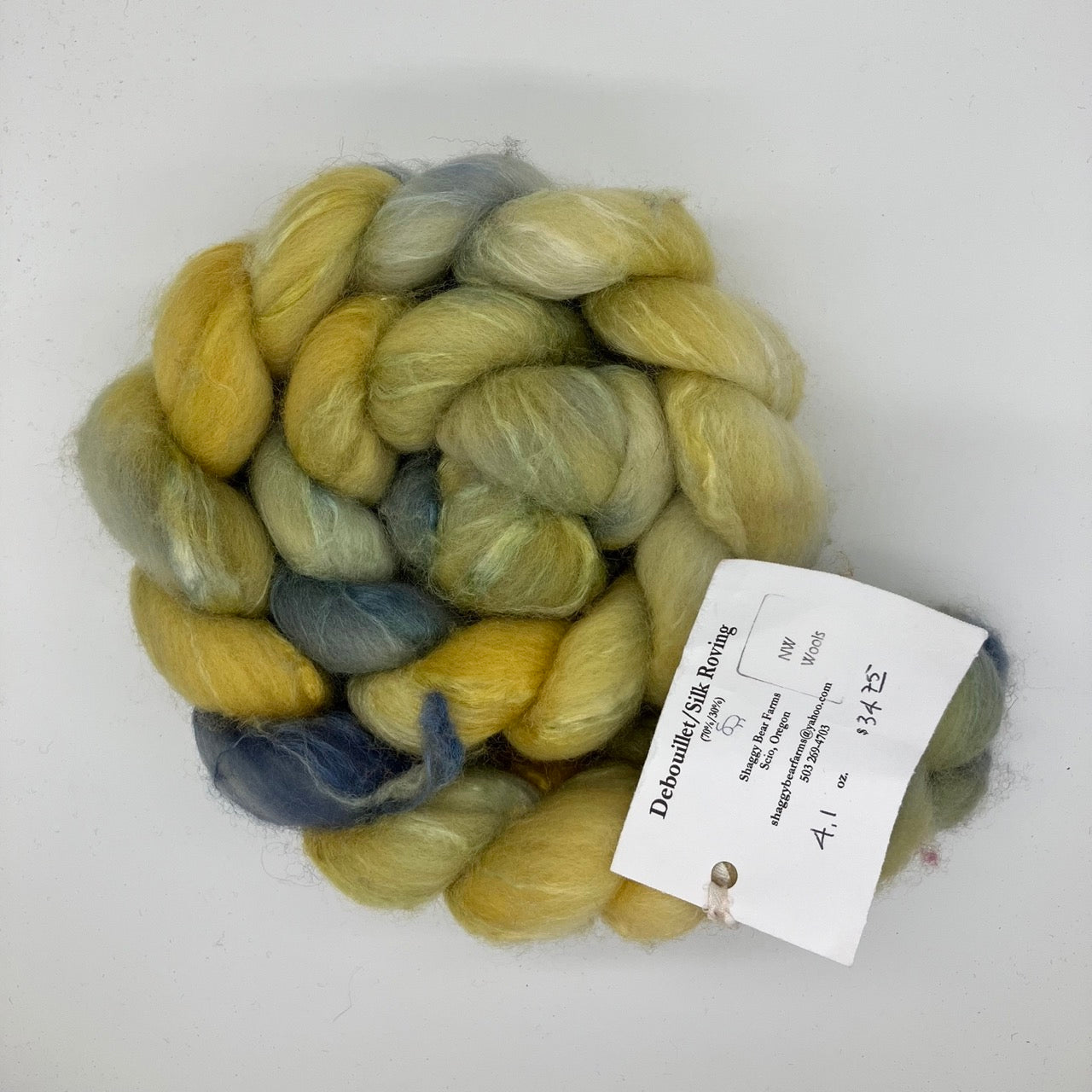 Shaggy Bear Farms Hand-Dyed Roving