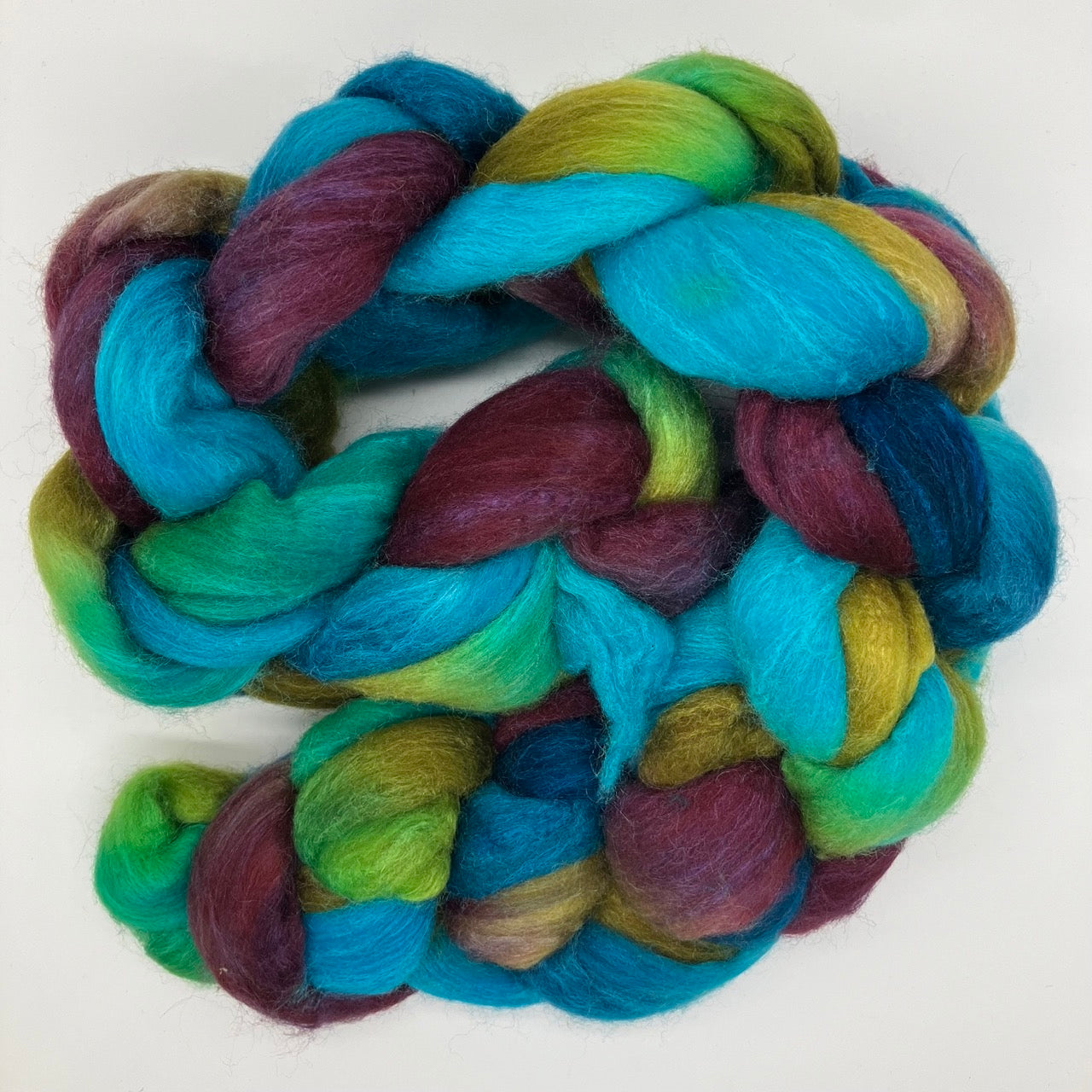 Targhee/Silk Roving