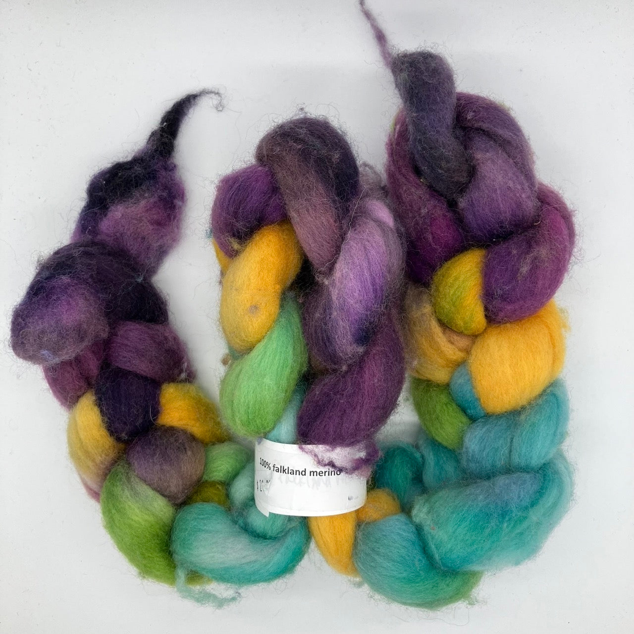 Three Fates Yarns Hand-Dyed Roving