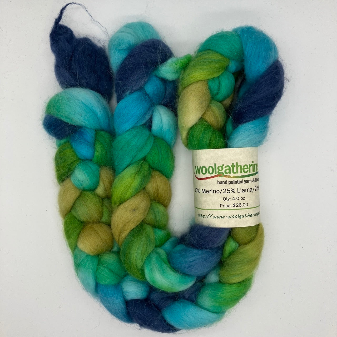 Woolgatherings Hand-Dyed Roving