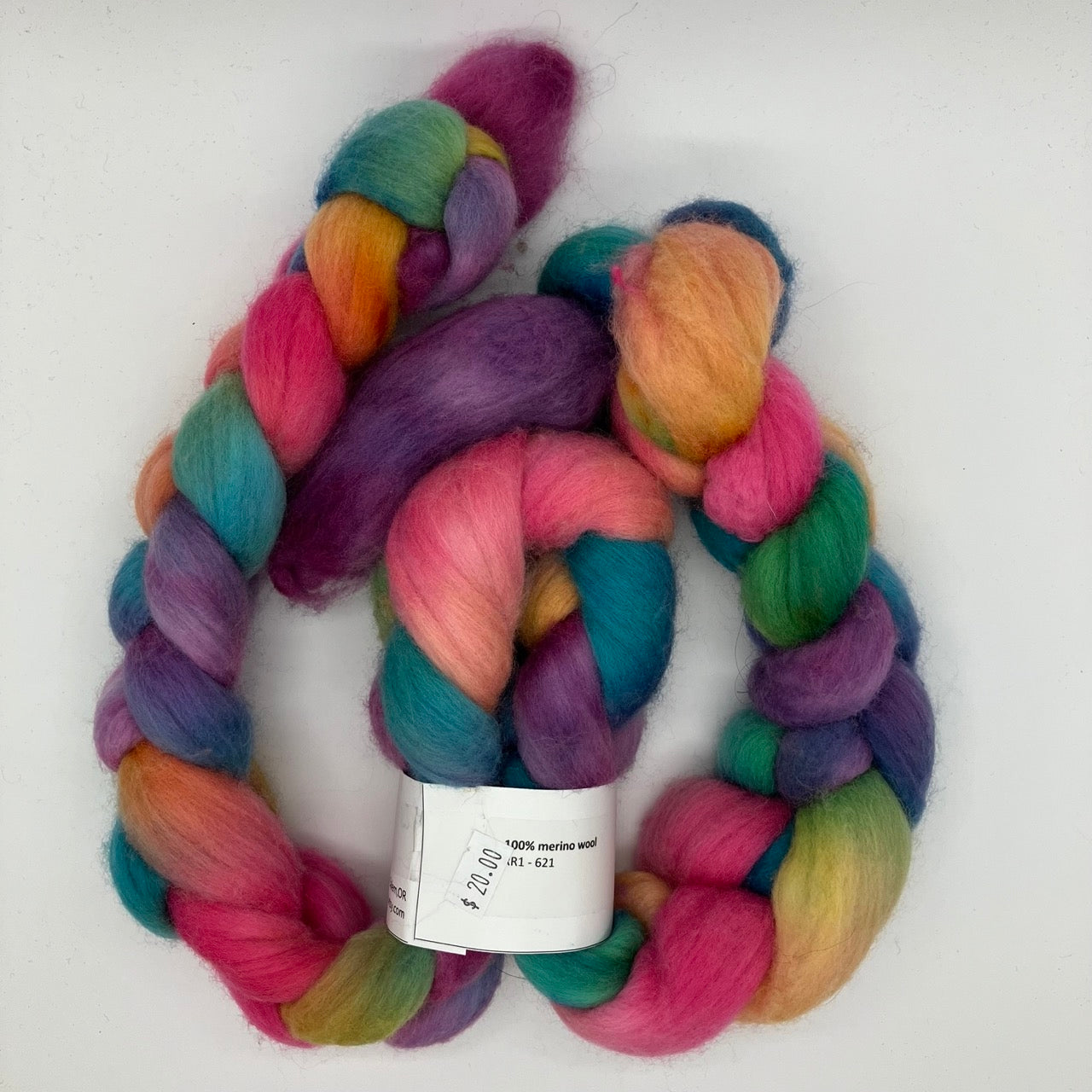 Three Fates Yarns Hand-Dyed Roving