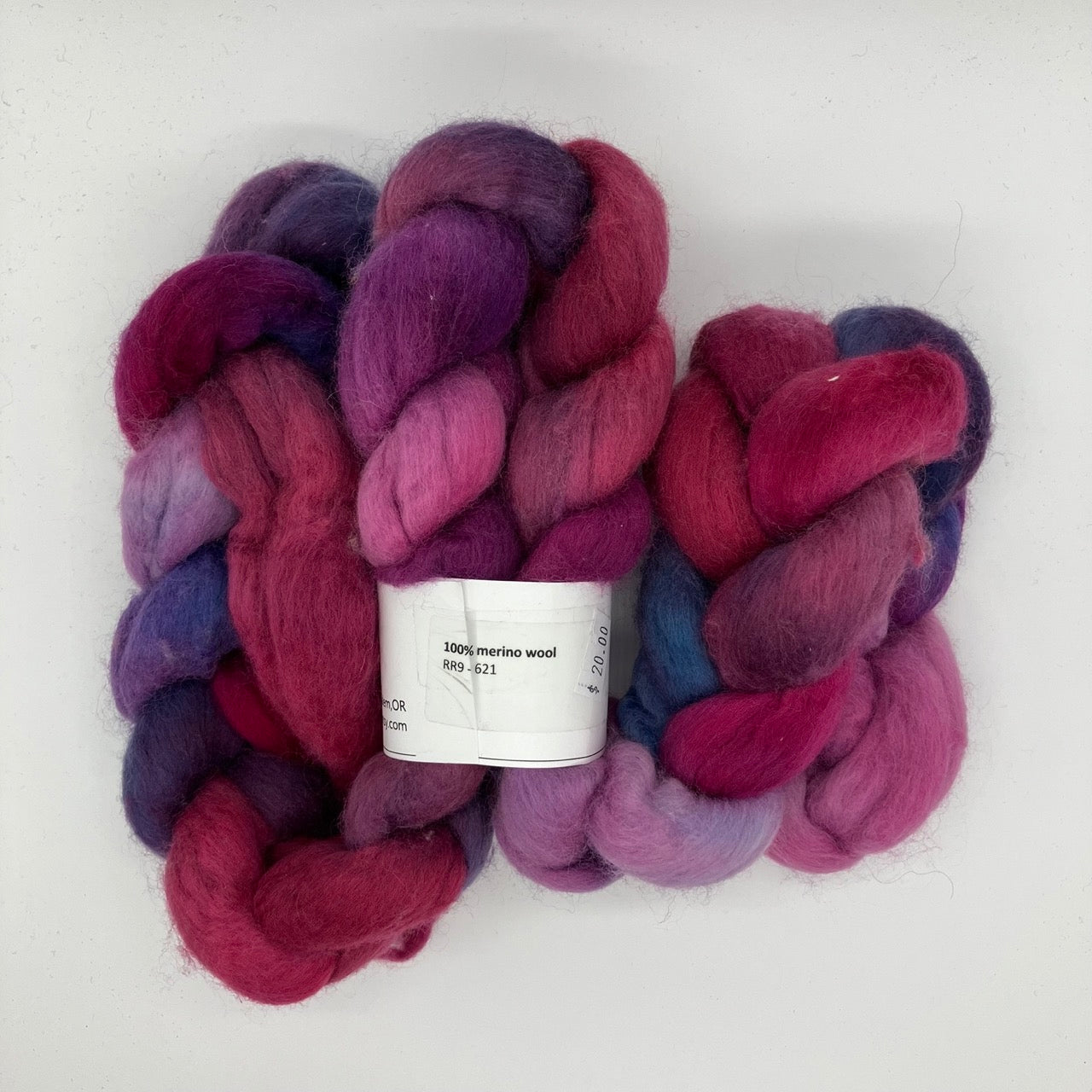 Three Fates Yarns Hand-Dyed Roving