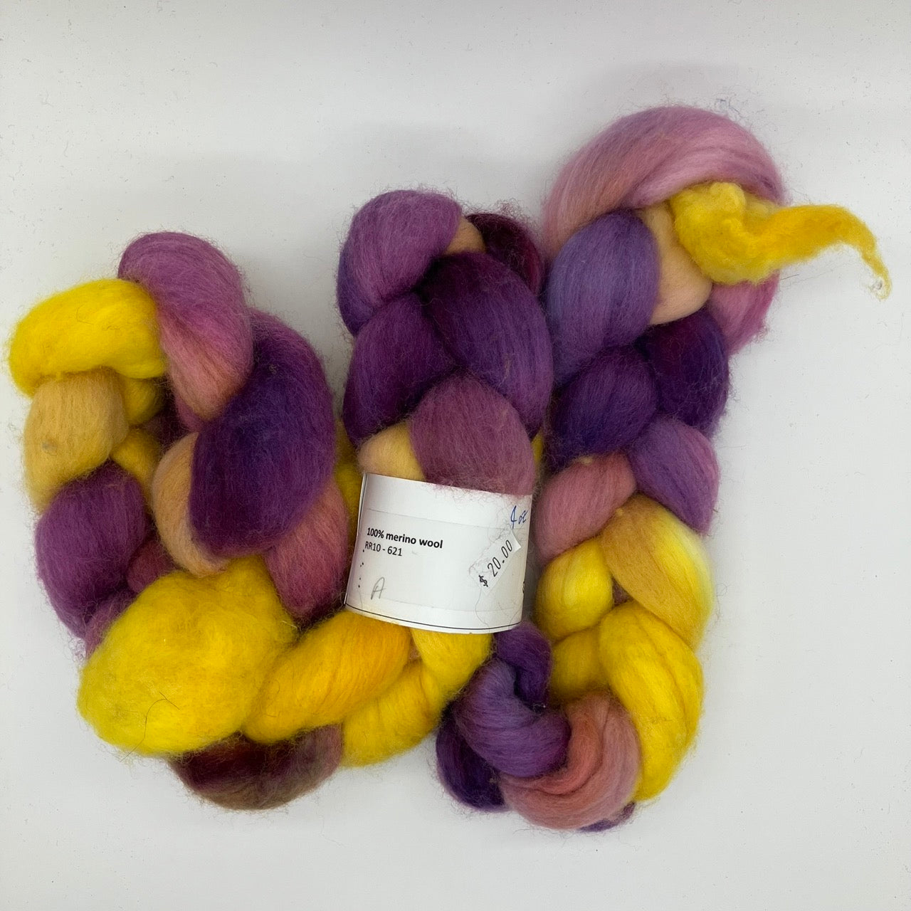 Three Fates Yarns Hand-Dyed Roving