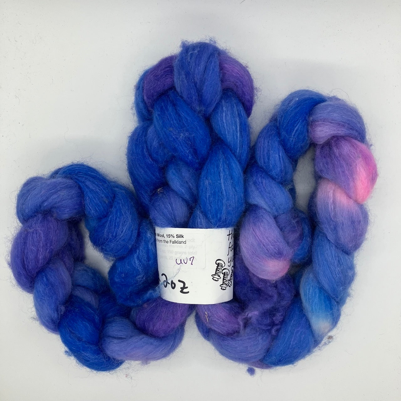 Three Fates Yarns Hand-Dyed Roving