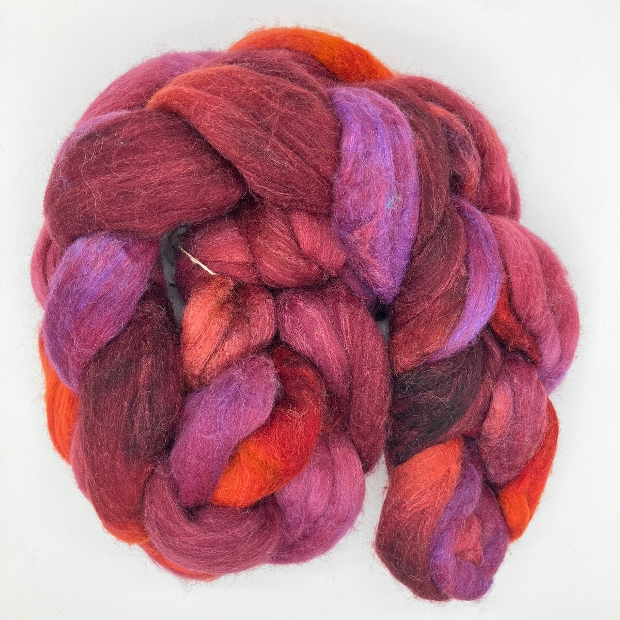 Targhee/Silk Roving