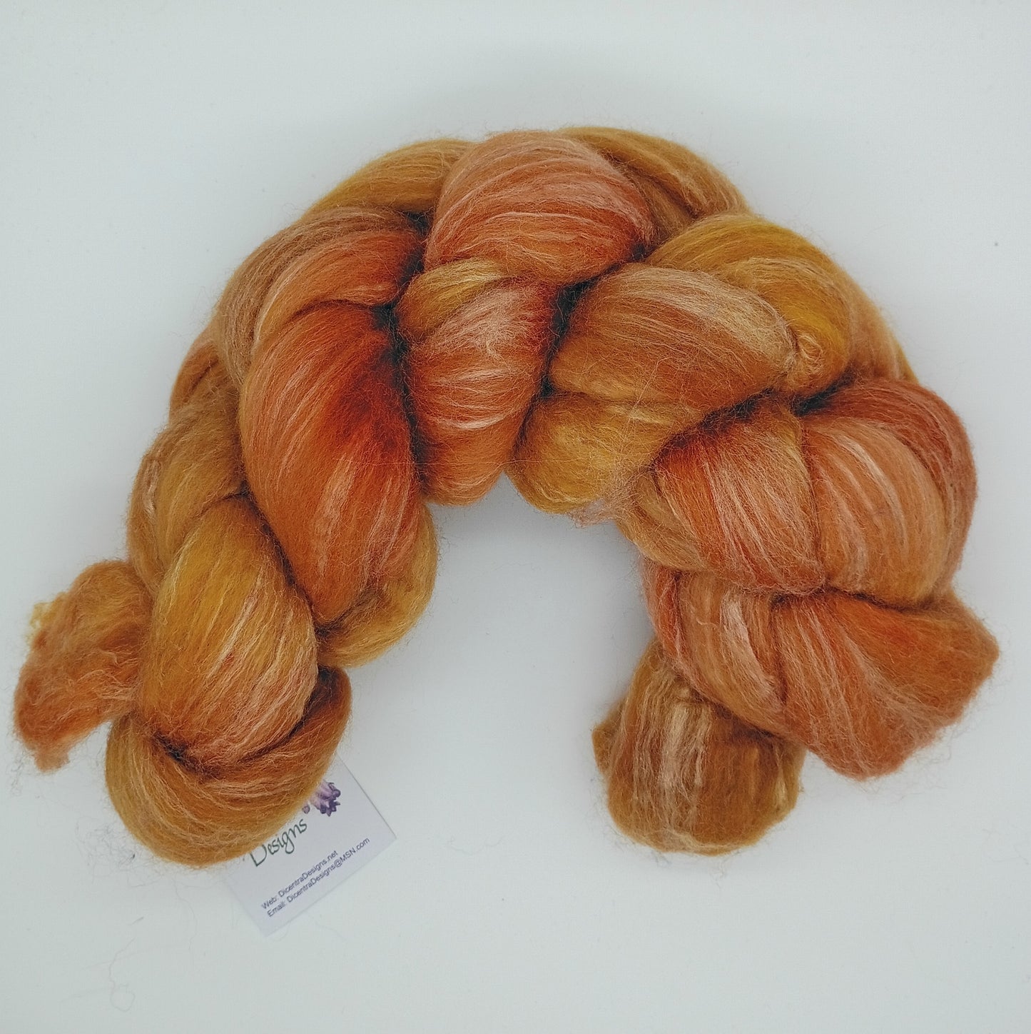 Polwarth/Silk 85/15 Roving