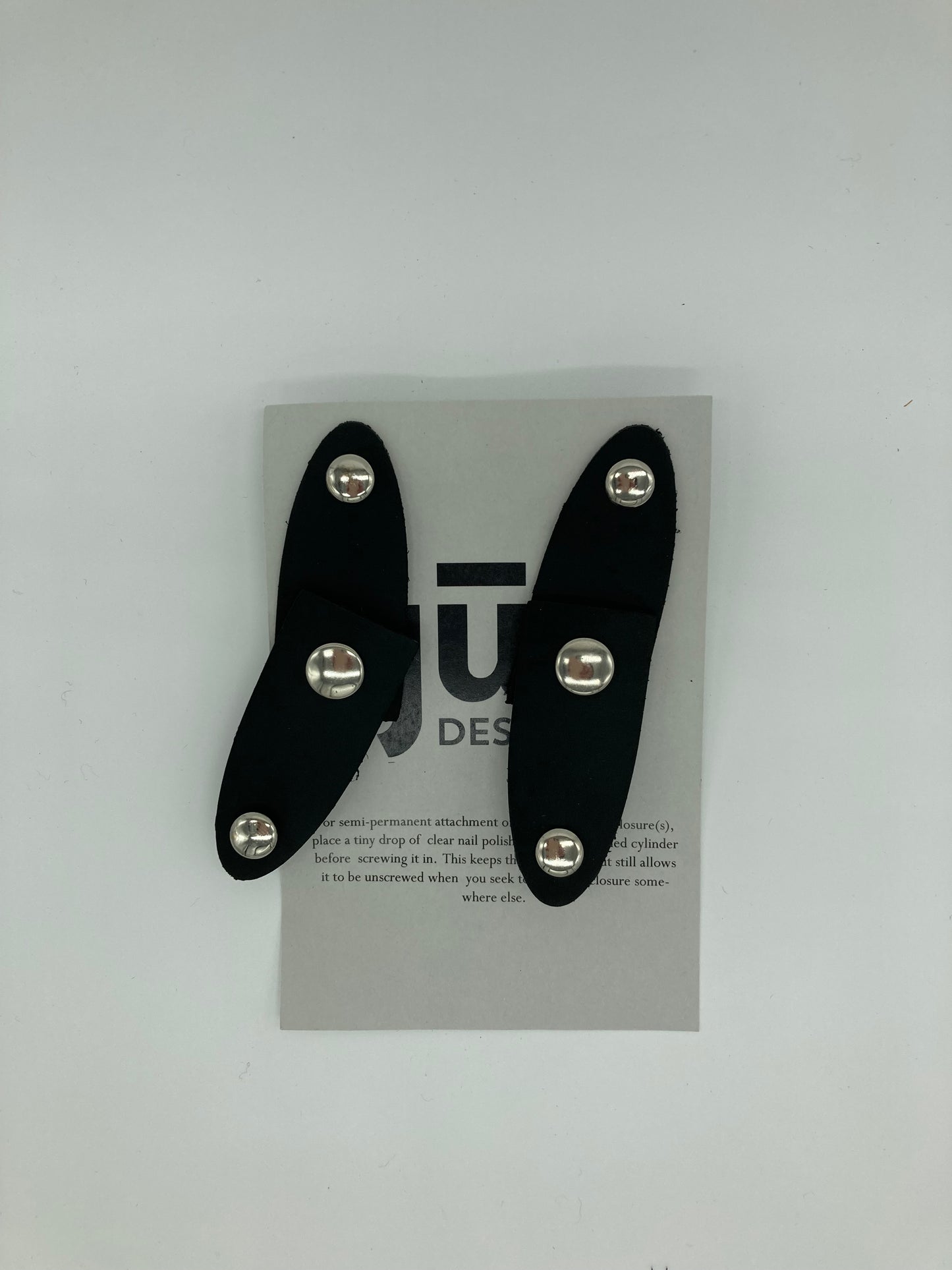 Jul Designs Screw-In Leather Closures