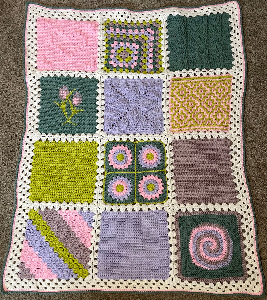 Crochet Sampler Blanket Class