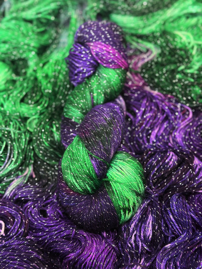 Silver Star Sparkle Sock