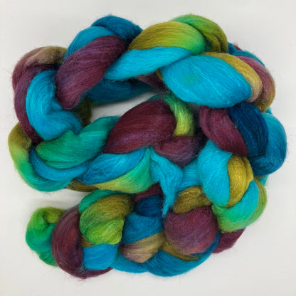 Targhee/Silk Roving