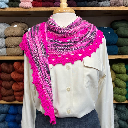 Yarned and Dangerous Shawl