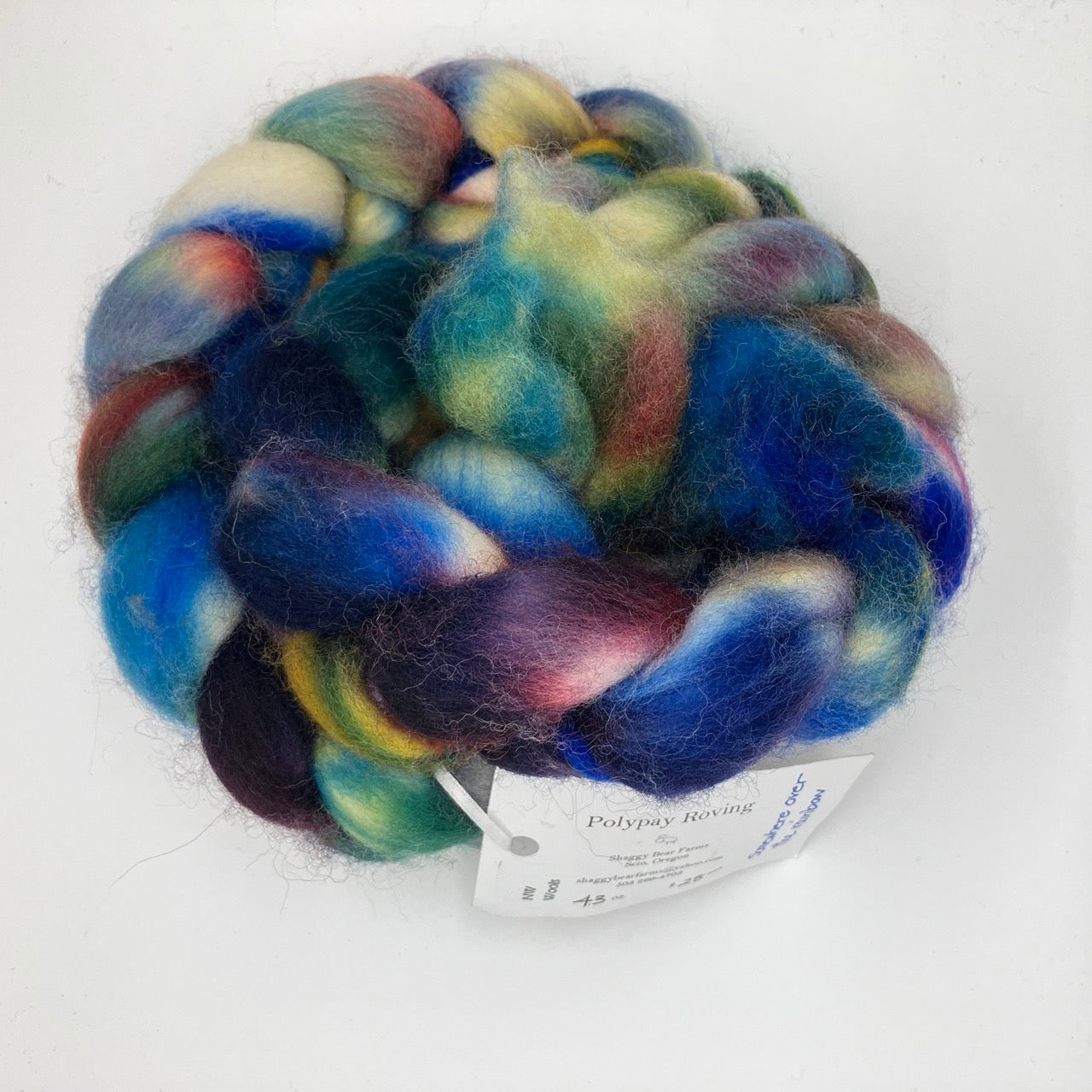 Hand-Dyed Roving