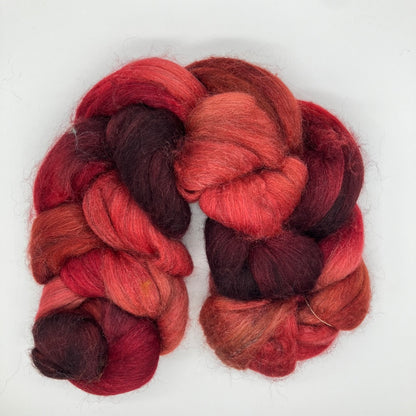 Merino/Yak/Silk Roving