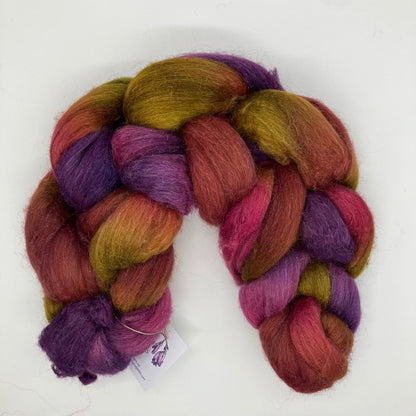 Merino/Yak/Silk Roving