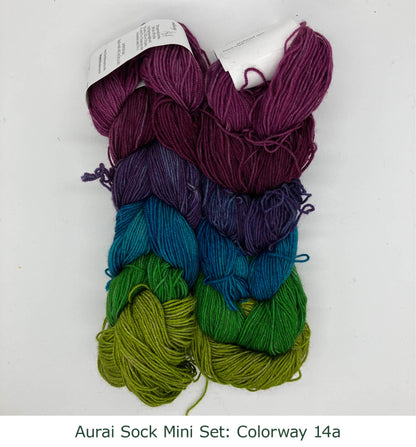 Aurai Sock Mini-Skein Sets
