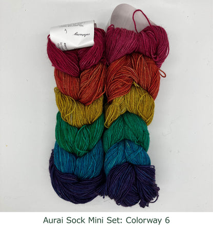Aurai Sock Mini-Skein Sets