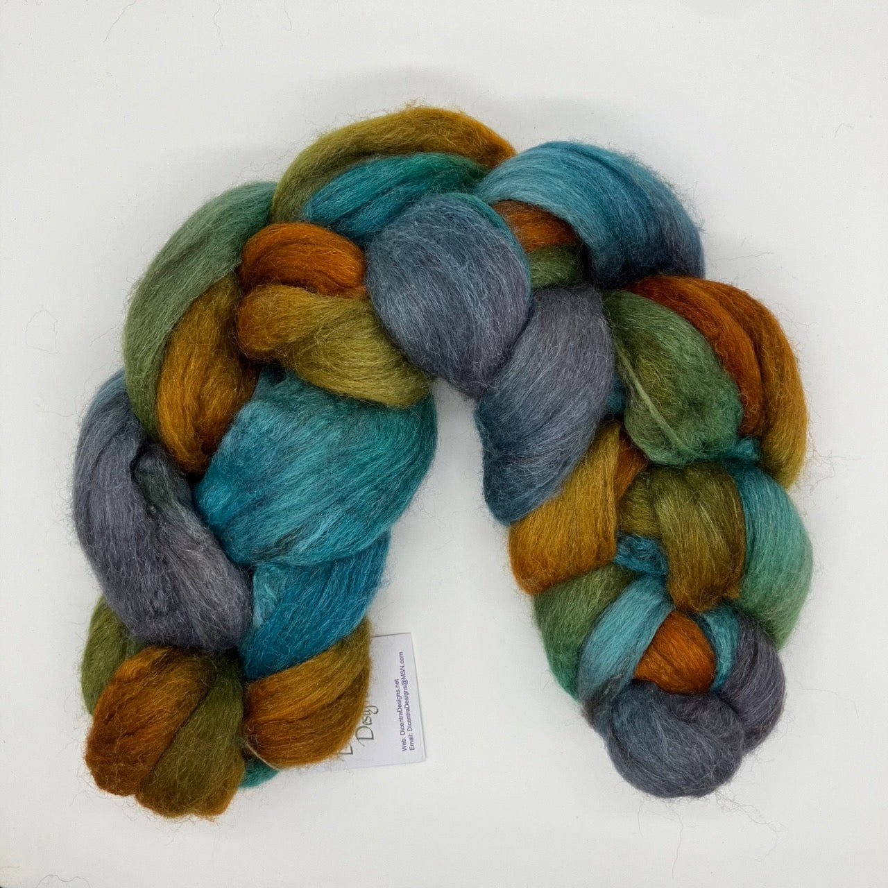 Merino/Yak/Silk Roving