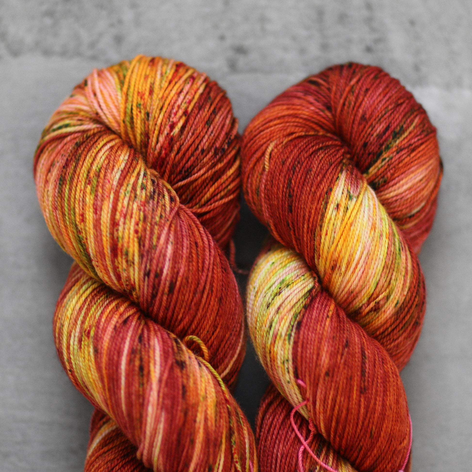 Red Orange Yarn 