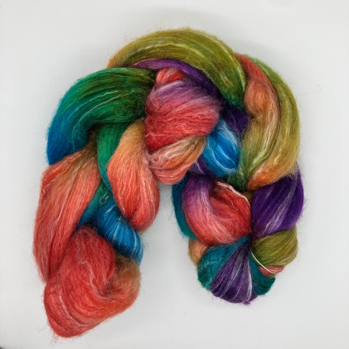 Merino/Bamboo/Silk Roving
