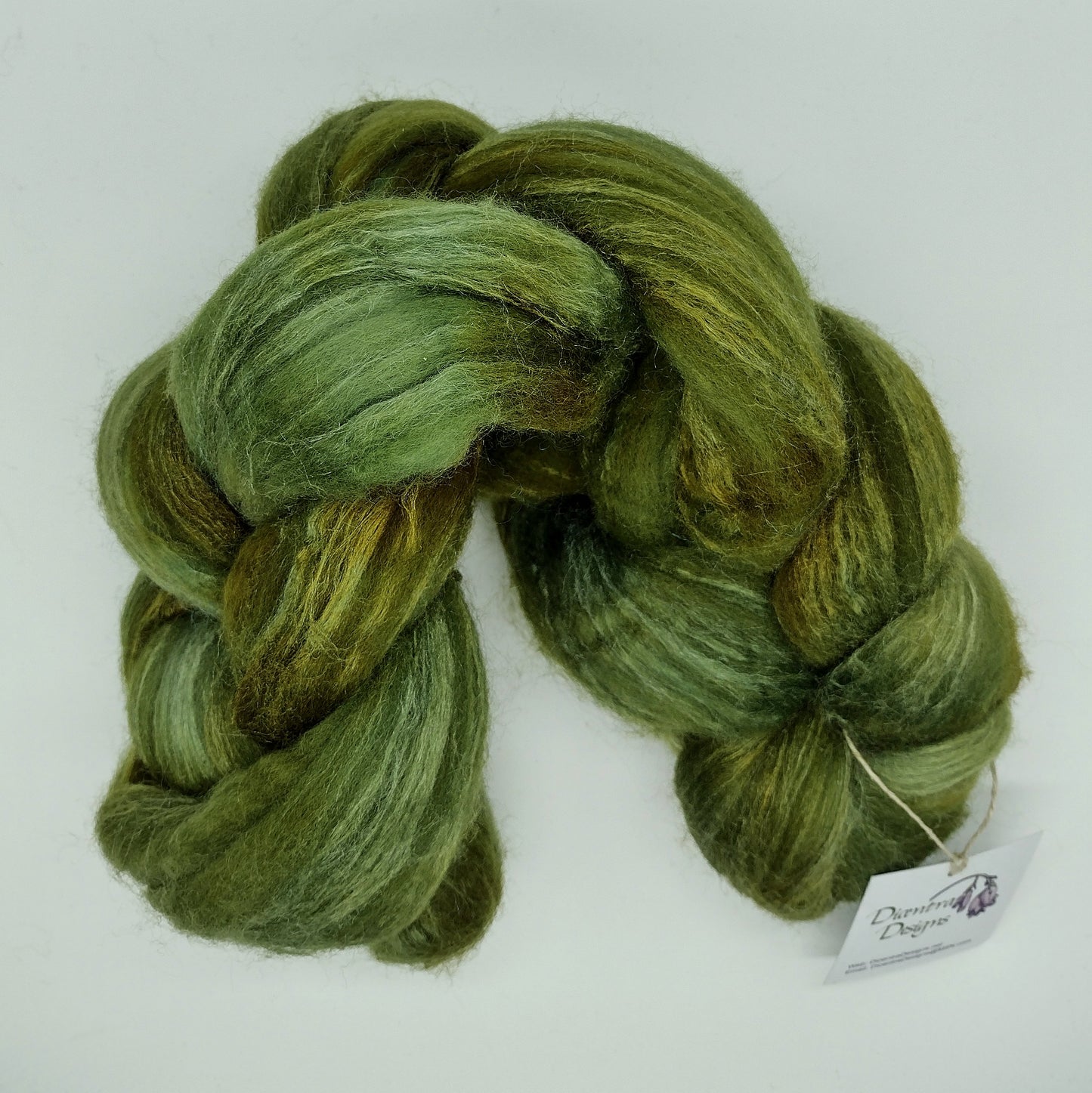 Polwarth/Silk 85/15 Roving