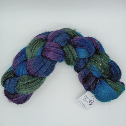 Polwarth/Silk Roving 60/40