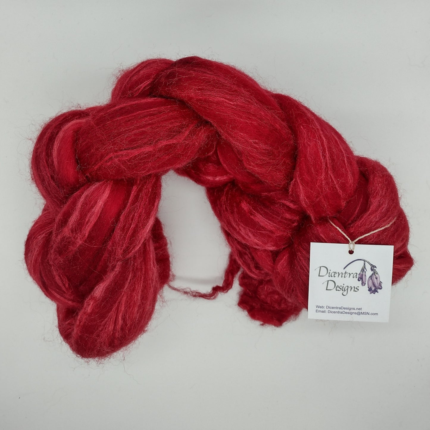Polwarth/Silk 85/15 Roving