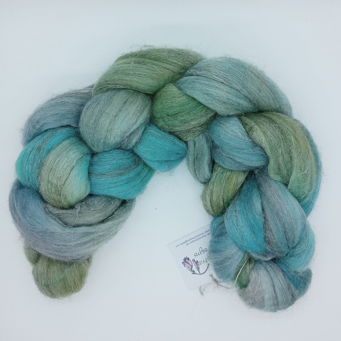 Merino/Yak/Silk Roving