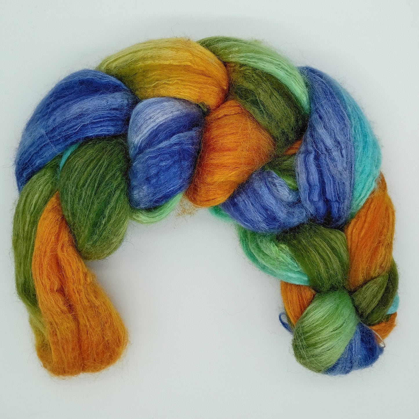 Polwarth/Silk Roving 60/40