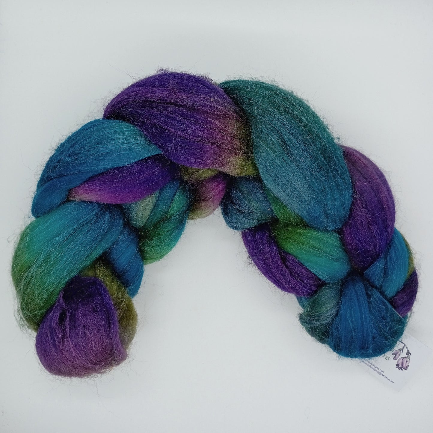 Merino/Yak/Silk Roving