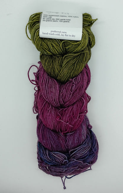 Aurai Sock Mini-Skein Sets
