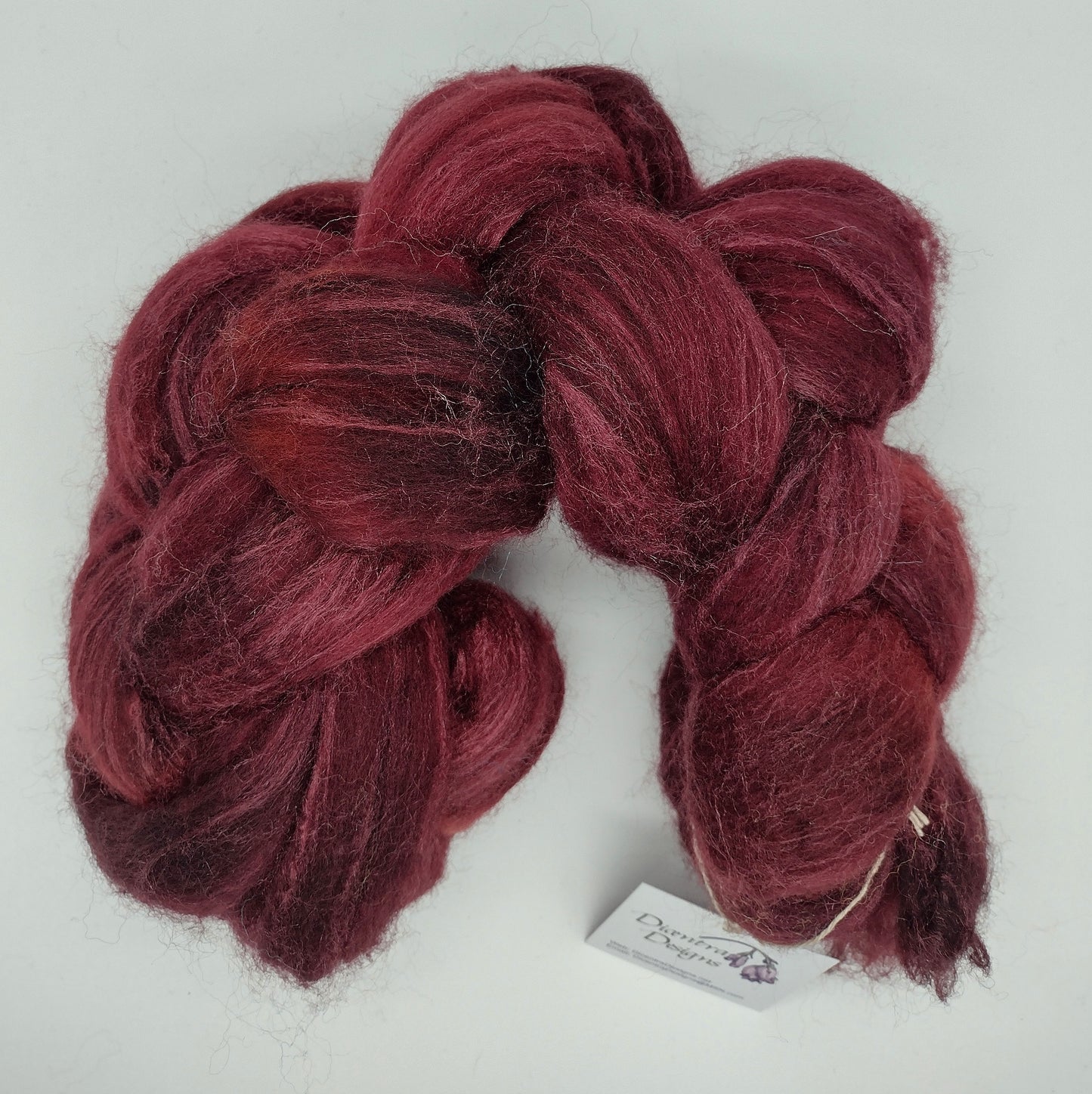 Polwarth/Silk 85/15 Roving