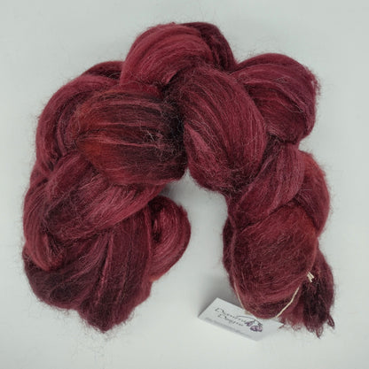 Polwarth/Silk 85/15 Roving