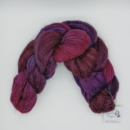 Merino/Yak/Silk Roving