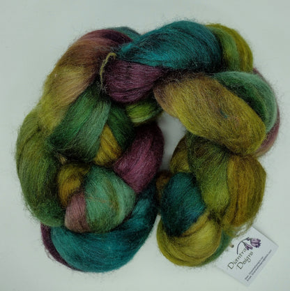 Merino/Yak/Silk Roving