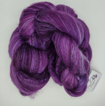 Polwarth/Silk 85/15 Roving