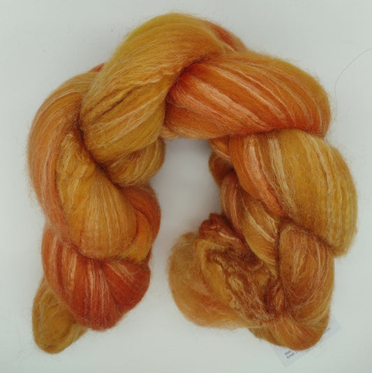 Polwarth/Silk 85/15 Roving