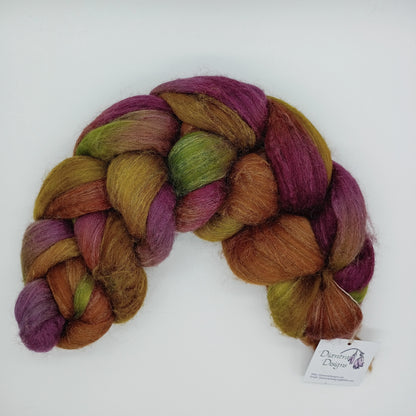 Merino/Yak/Silk Roving