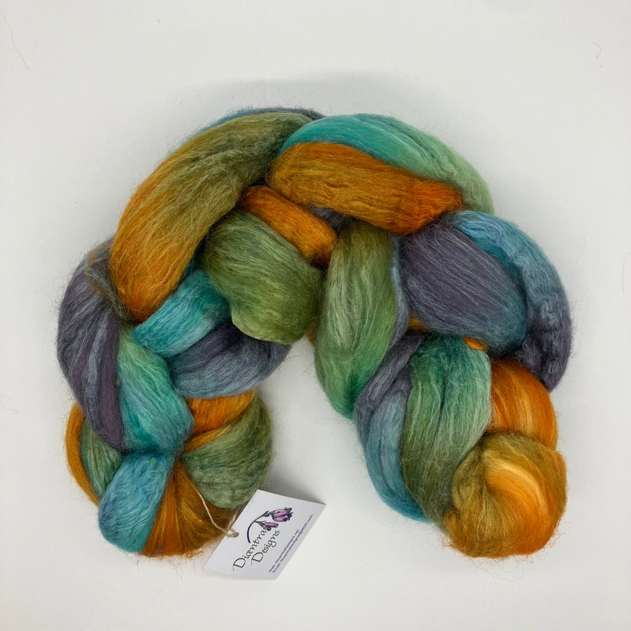 Polwarth/Silk Roving