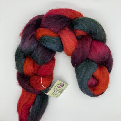Polwarth/Silk Roving