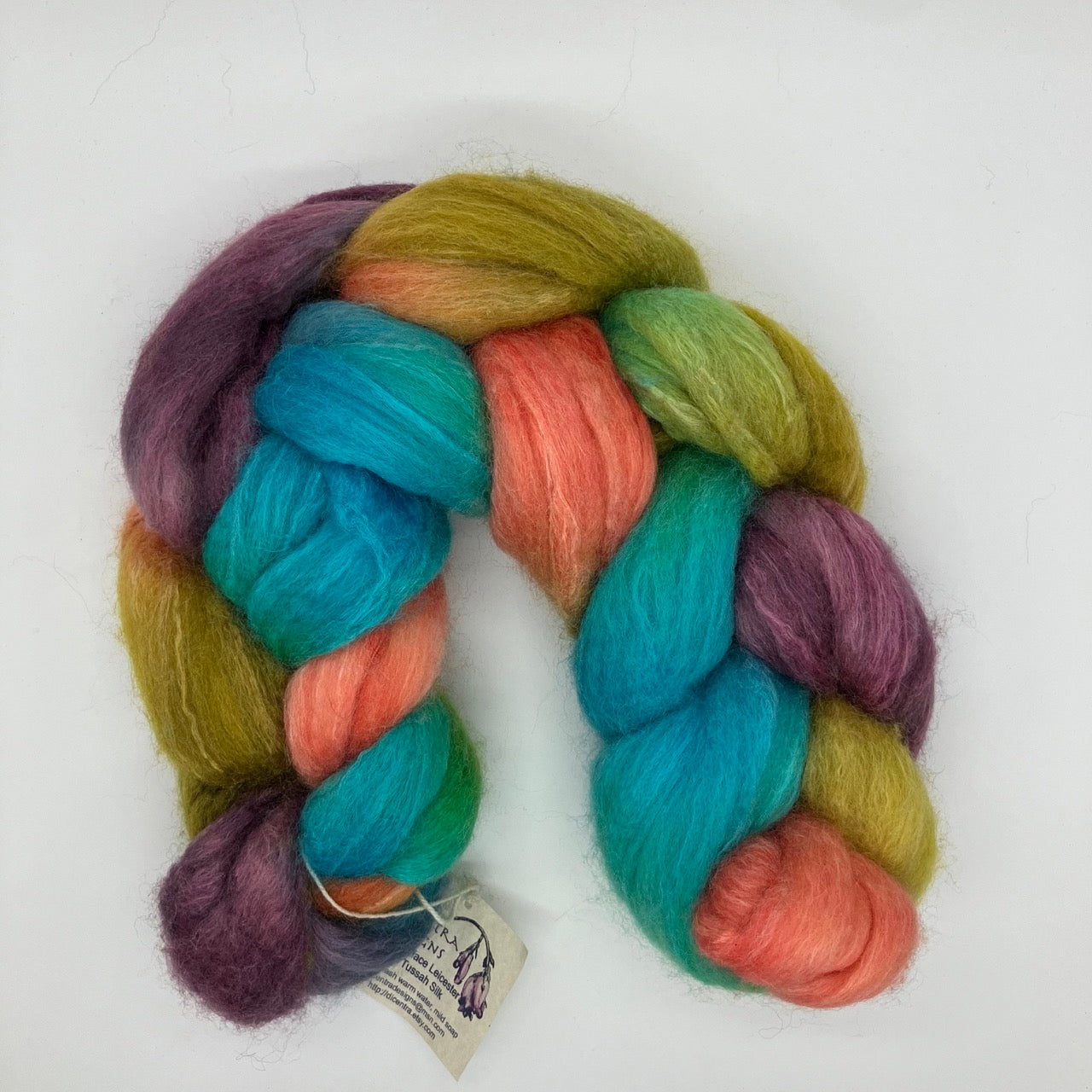 BFL/Silk Roving