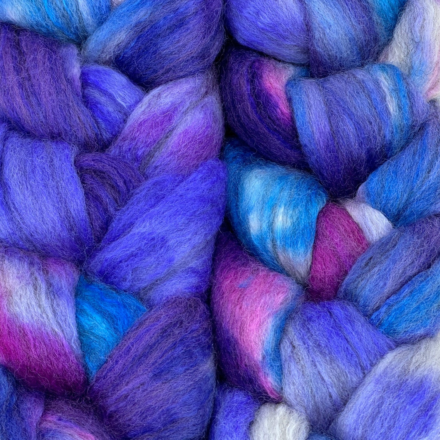 Merino/BFL/Silk Roving