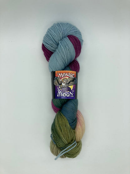 Mosaic Moon Solstice Sock
