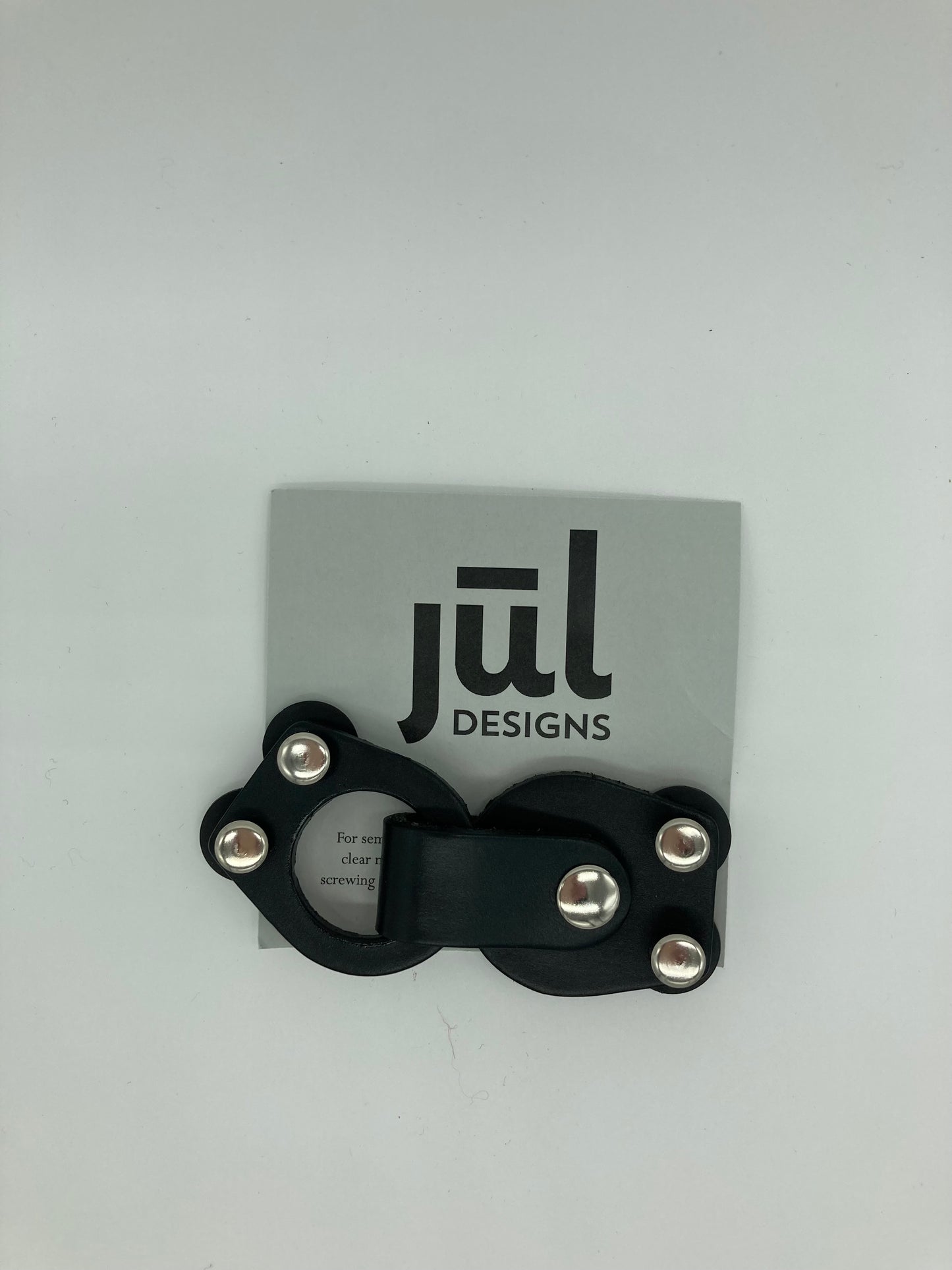 Jul Designs Screw-In Leather Closures